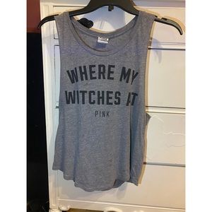 Super cute work out tank top! Slightly stained size xs